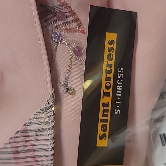 Vintage Custom Pageant Dress with Removable Vest - Picture 8 of 8